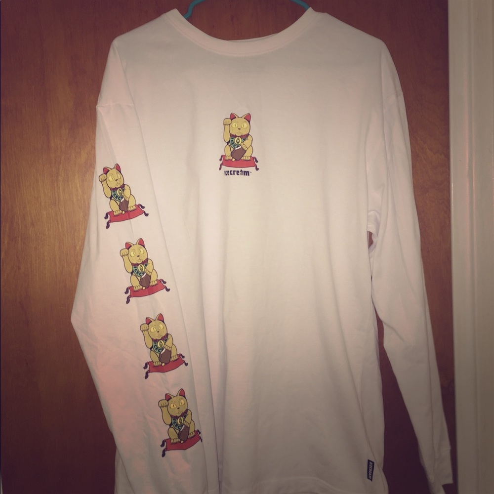 Ice cream long sleeve shirt